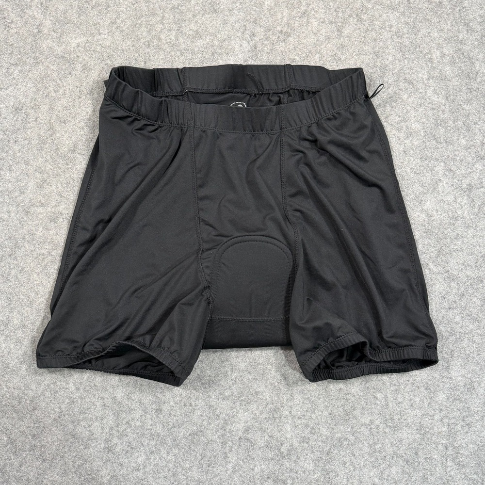 Zoic Black Padded Cycling Bike Liner Stretch Biking Shorts Men's Size XL